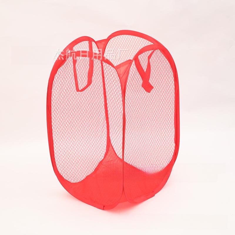 

Foldable Laundry Hamper for Home - Collapsible Toy Clothes Storage Basket for Dirty Clothes Organizer Laundry Hamper 1 PCS 30*30*40cm красный