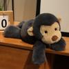 40CM Kawaii Desenho Animado Simulação Anime Macaco Fofo Animal de Pelúcia Brinquedo Boneca Macaco Infantil Boneca Feita à Mão Presente de Festival