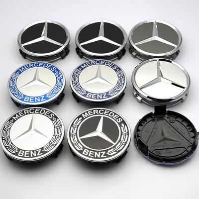 4pcs/lot 75mm Wheel Hub Cap Emblem Badge for Mercedes Benz C180 C200 E200 E260 E300 ML350 A1714000025 W230 W210 W211 W221 W219 CI1