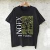 Camiseta Unisex de Algodón Negro Punk NoFx en Drublic Banda Punk