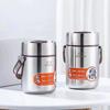 Stainless Steel Vacuum Insulated Lunch Box 3-Layer Thermal Food Container Office Adults Leakproof Airtight