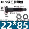 High-Strength 10.9S Steel Structure Shear Bolt