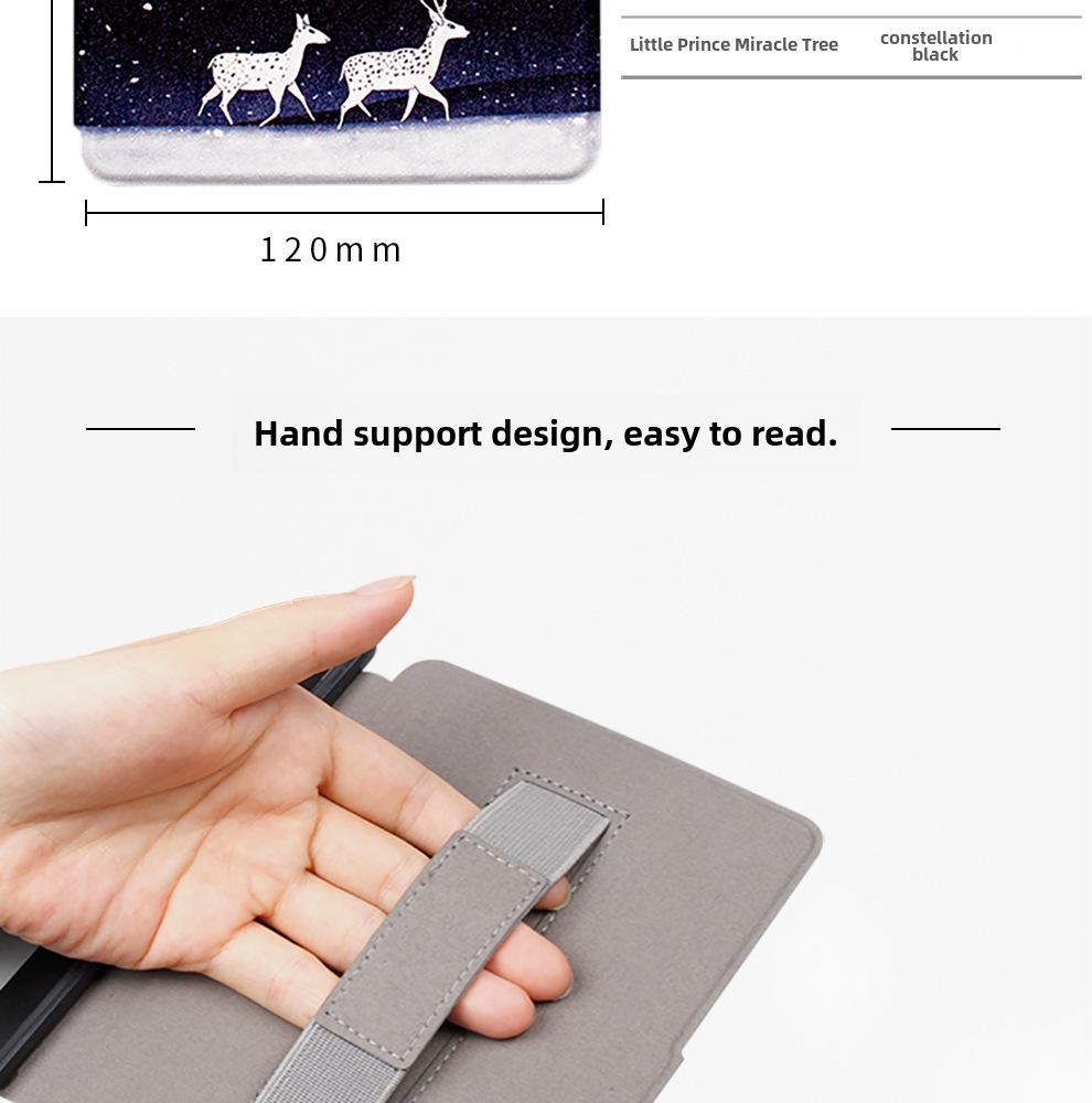 "Multicolor Kindle 2024 Protective Leather Cover for 11th Gen E-Reader"