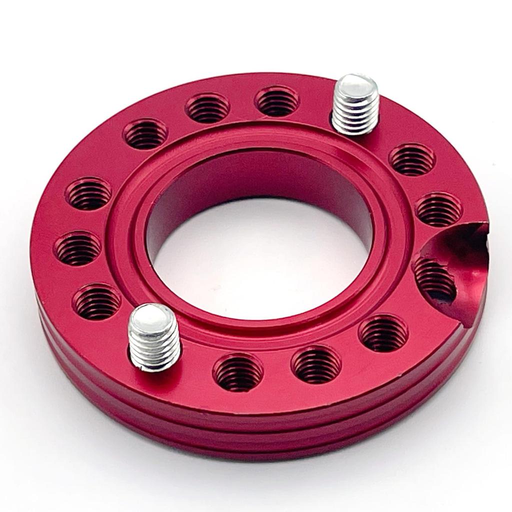 LEXOR Cab Inmani Angle Conversion Adapter Spacer Carburetor Manifold Insulator Adapter Attachment Cylinder Head Monkey Gorilla Red