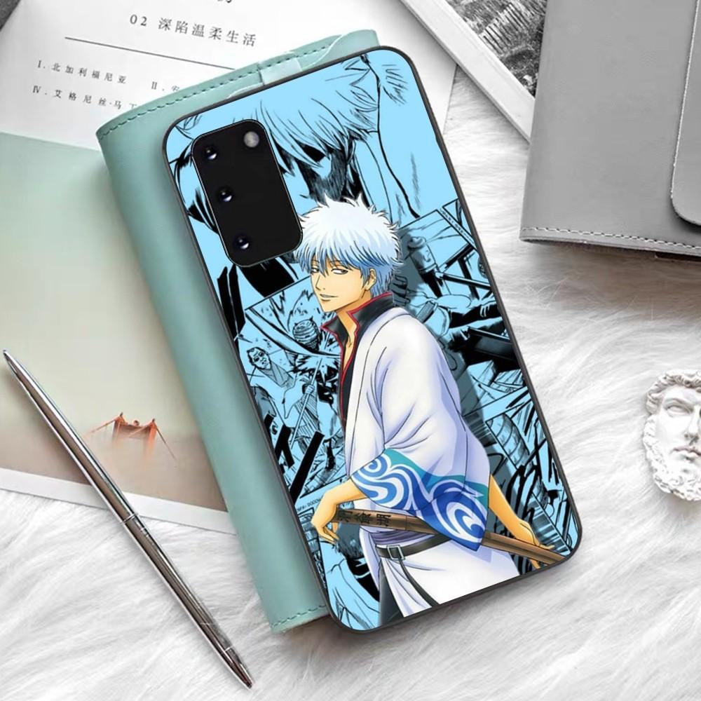 Animation G-Gintama Phone Case Silicone PC+TPU For Samsung S10 20 30 22 23 24 Plus Lite Ultra Cover