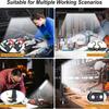 Super Bright Work Light for Mechanic 4400mAh Rechargeable Underhood Work Light Bar with Hooks LED Work Light for Emergency