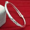 Silver-Plated Star-Studded Women's Bracelet - Fashionable, Elegant, and Versatile Design