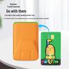 Portable Adhesive Card Holder & Phone Stand with Card Slot for Hands-Free Viewing