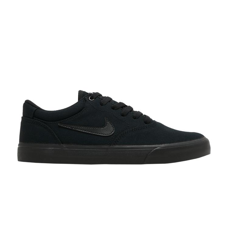 Nike Chron 2 Canvas SB Triple Black Unisex Sneakers DM3494-002