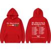 Ed Sheeran Mathematics Tour Hoodie Graphic Men Vintage 90s Hip Hop High Quality Hoodie Long Sleeve Loose Hoodie