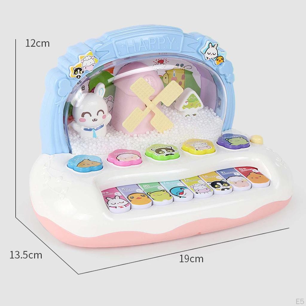 Baby Interactive Animals Toy with Music Montessori Toys, Portable Early Education Toys for Kids