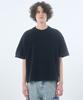 Zensai Logo Pleated T-Shirt Navy