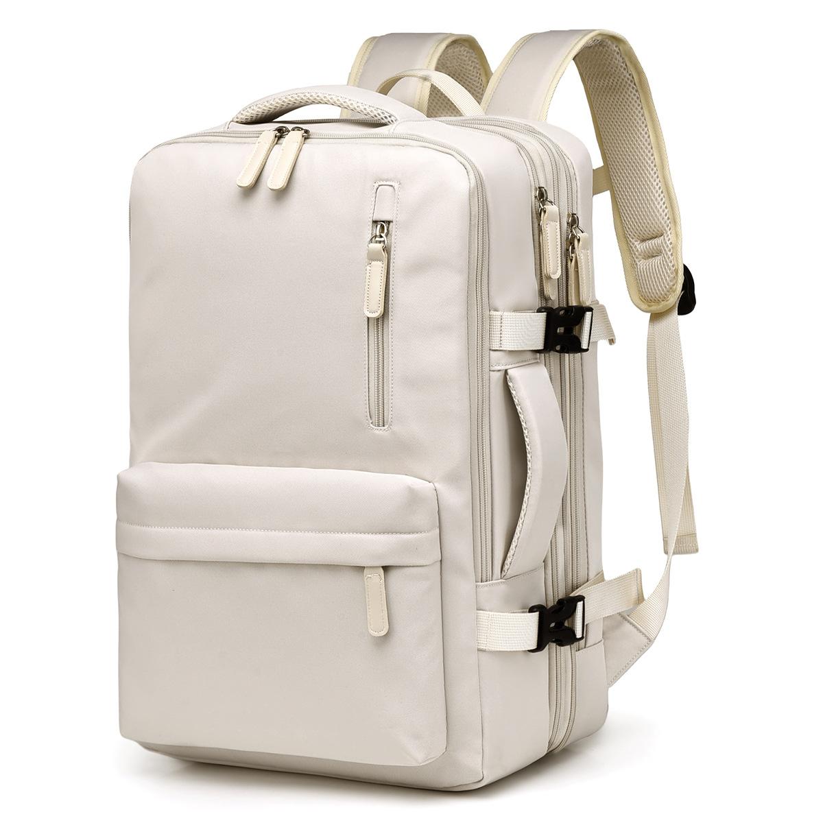 

Large Capacity Backpack Hand Luggage Business College Laptop Travel Backpack Expandable Carry-Ons Waterproof USB Bag Backpack 30-44-16cm