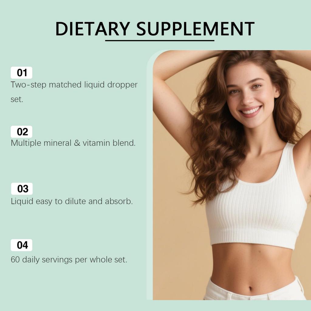 2-Stufen-Darmreinigung & Verdauungsunterstützungs-Kit – Kräuter-Wermut-Tropfen + Fulvosäure & Spurenelemente – 120 ml Gesamt