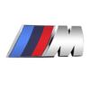 AAAQH1 For BMW M LOGO Fender Emblem Badge Rear Trunk Badge 1 3 5 7 Series X1 X3 X5 X6m M Sports Sticker Car Accessories Sticker Styling