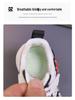 2025 Cartoon Toddler Sports Shoes: Korean-Style Leather Running & Casual Shoes for Boys, Spring/Autumn