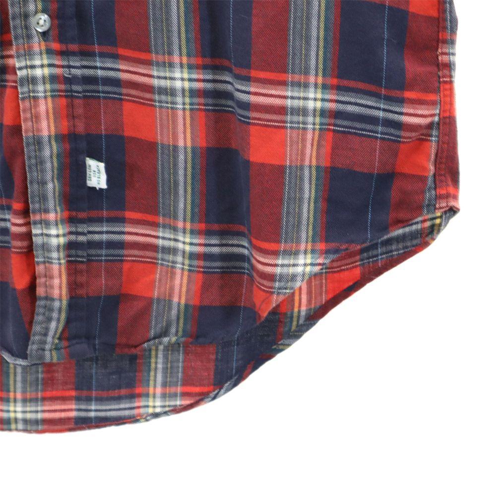 Polo by Ralph Lauren 80s Green Tag Vintage Boys Check Pattern Long sleeve Button down shirt Kid's Used