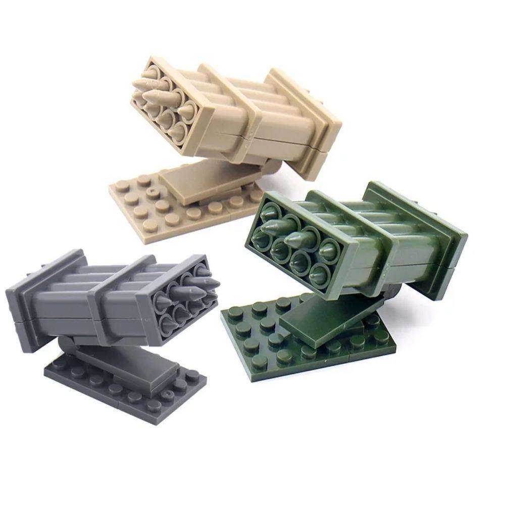 Voják s raketometem Armádní zbraň MOC SWAT Vojenské zbraně Playmobil Hračky Figurky Stavební kostka Cihlička Mini Sestavovací hračky