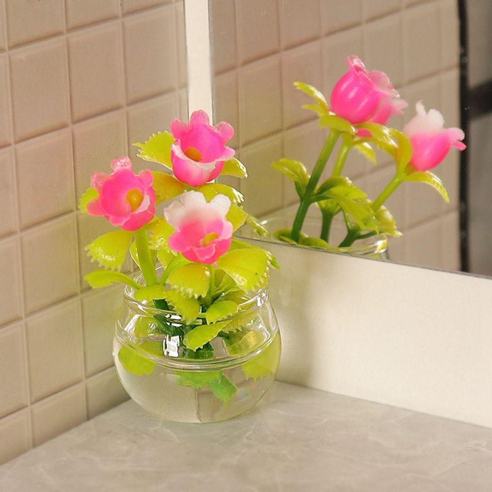 9 Colors Dollhouse Miniature 1:12 Green Luo Plant  Miniature Dollhouse Decorations
