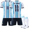 Soccer Uniform Set, Short Sleeve Football Jersey and Shorts Sportswear Kit for Training, Matches and Team Activities