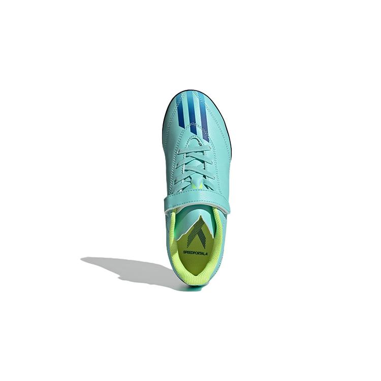 Adidas X Speedportal .4 H/L TF Slip Resistant Abrasion Resistant Low top Kids' Soccer Shoes Blue Yellow Kids' GW8500