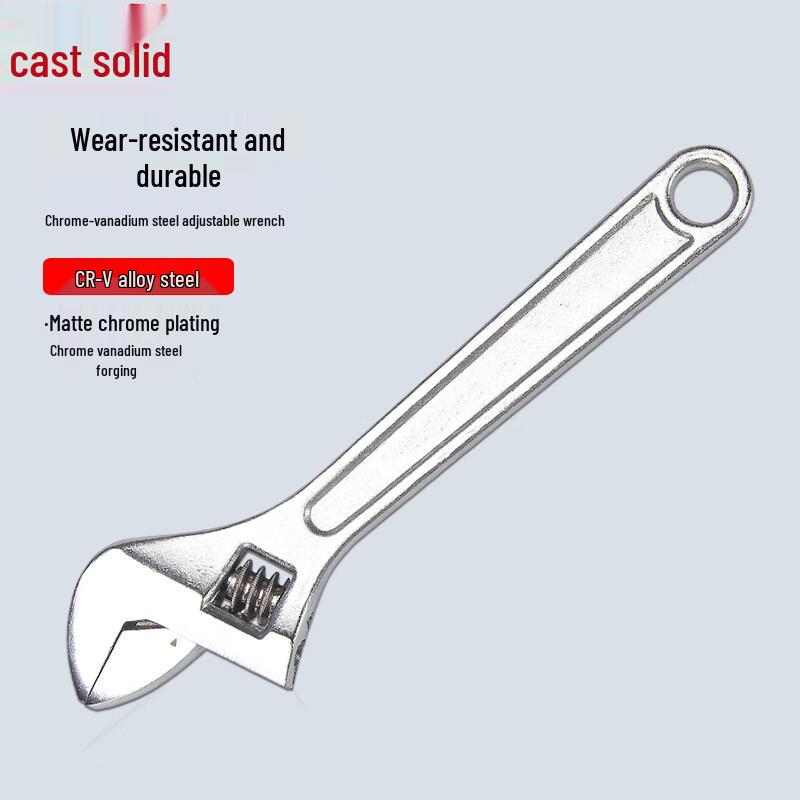 ZhuGu CrV Steel Adjustable Wrench