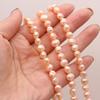 1String, Nugget Pearls, 7–8 Mm, Boho Natural Freshwater Pearl Beads, for DIY Necklaces, Bracelets, Anklets, Jewelry Making, 36cm