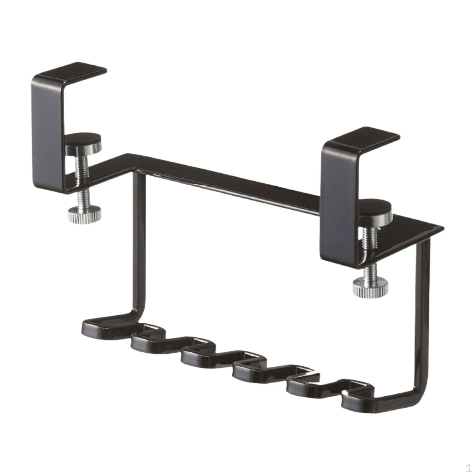 

Отдельно стоящий органайзер для ванной комнаты с несколькими сетками для зубных щеток чёрный