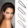 1Pc Headwear Elastic Hair Accessories Personality Plaited Headband Fashion Simulation Synthetic Hair Double Braided Hair Band