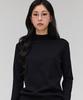 CHASECULT Women'S Mock Turtleneck Sweater - Black