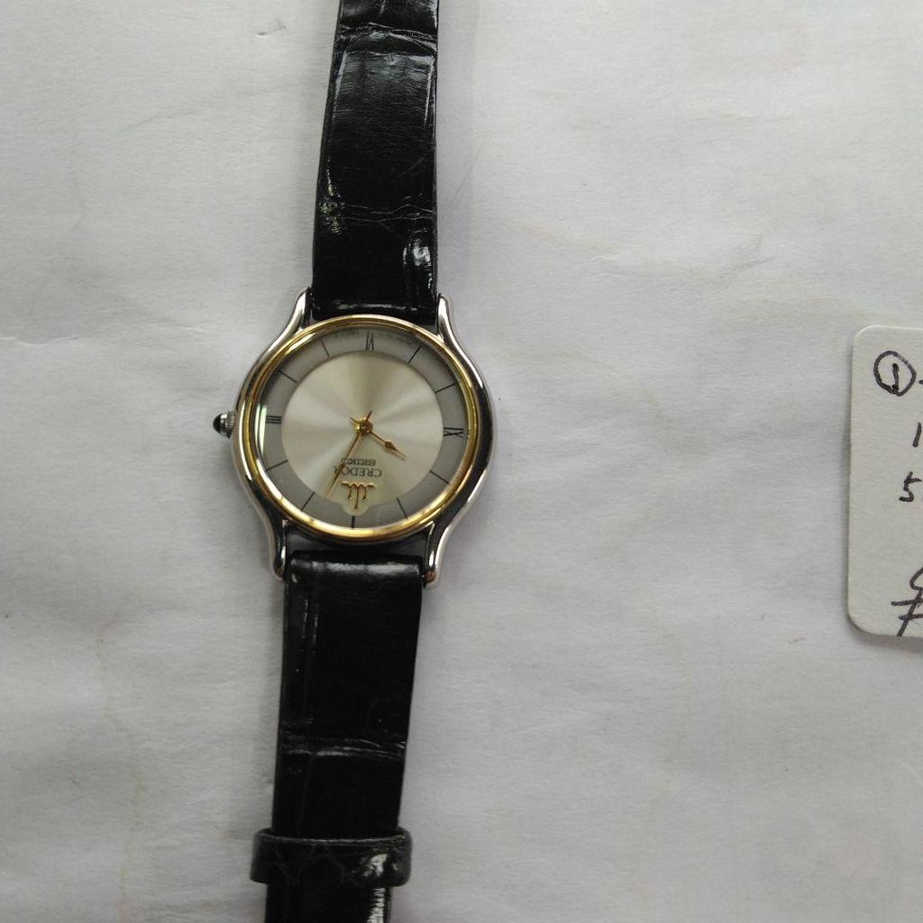 [USED] 18K gold quartz watch for women.