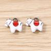 5PCS New Zinc Alloy Animal Pendant Accessories Little Horse Multi-purpose DIY Accessories Necklaces Charms DIY Jewelry Making