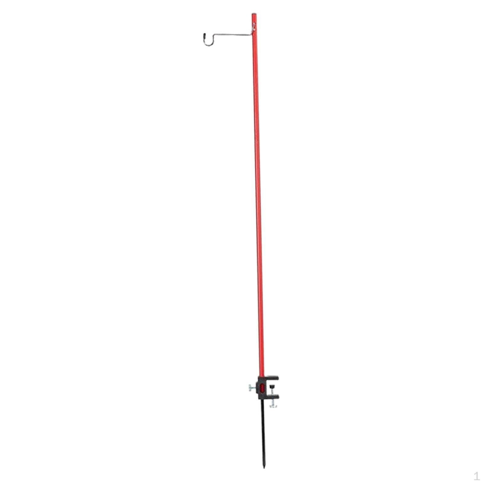 

Accessories for Camping Lantern Holder, Hiking Lamp Detachable Hook, Aluminum Alloy, червоний