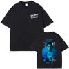 Rapper ANUEL AA 100% Baumwolle Herrenhemd Album Cover Grafik Oversized Kurzarm Damen Y2k Hip Hop Streetwear T-Shirt