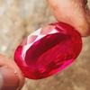 58 Cts Natural CERTIFIED Ruby Stunning Oval Shape Red Rare Loose Gemstone