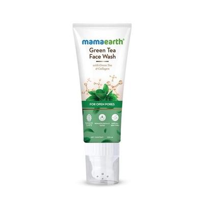 Yeşil Çay ve Kolajen İçeren Yeşil Çay Yüz Yıkama Jeli Açık Gözenekler İçin - 100 ml
