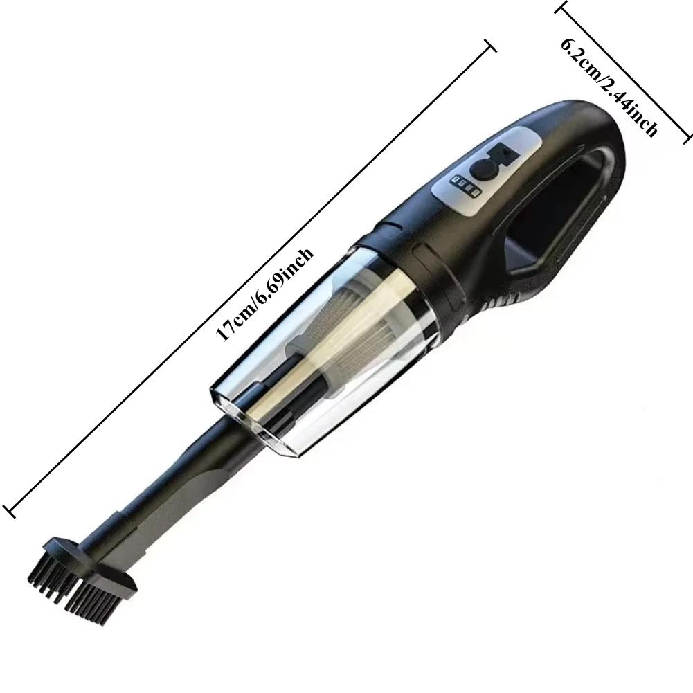Wireless Car Vacuum Cleaner - Handheld Rechargeable High-Power Multifunctional Cleaner for Car, Home, and Shoes
