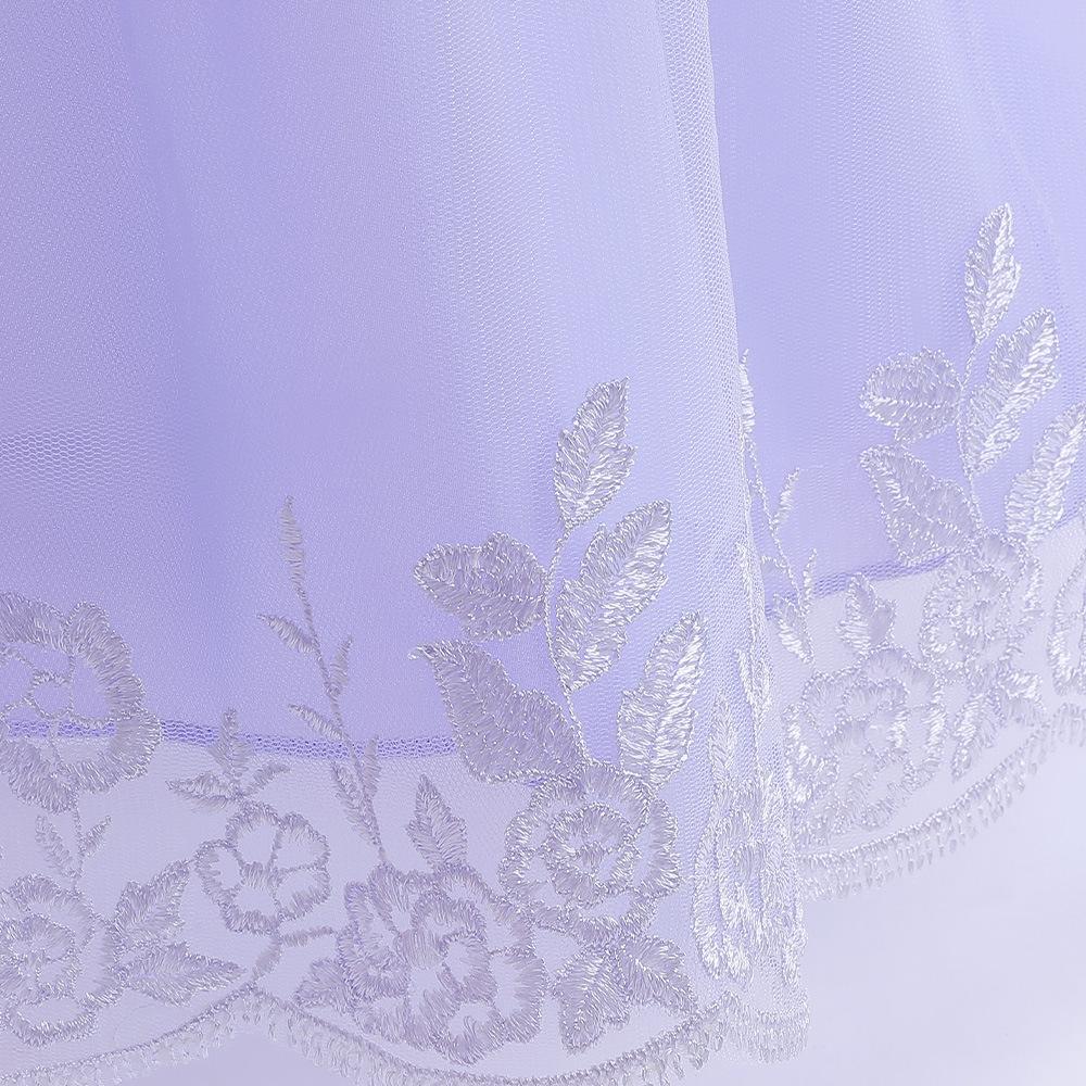 Φορέματα Βρεφικό μωρό Κοριτσάκι Φόρεμα για πάρτι γενεθλίων Δαντέλα Λουλούδι Νεογέννητα Ρούχα Πριγκίπισσας Νυφικό Νυφικό για μωρά