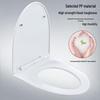 Larsd Thickened Soft-Close Toilet Seat