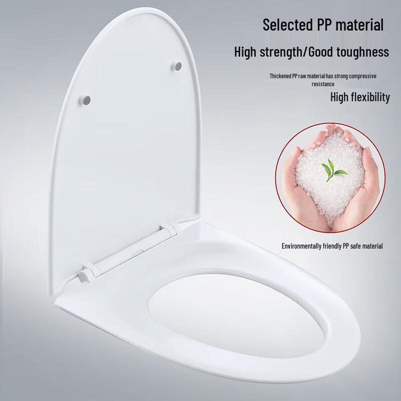Larsd Thickened Soft-Close Toilet Seat