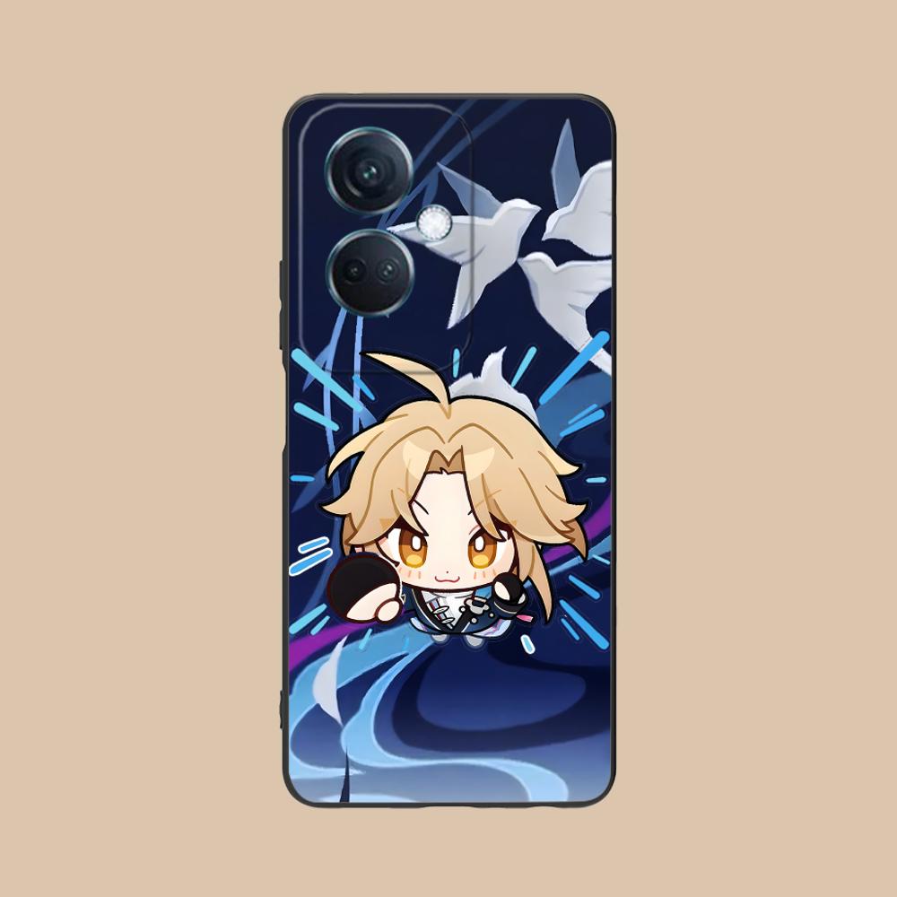 Custodia HSR Yanqing in TPU Opaco per Cellulare per OPPO Find X9 X8 X7 X6 X5 X3 X2 Plus s Pro Ultra Lite Copertura con Stampa Colorata