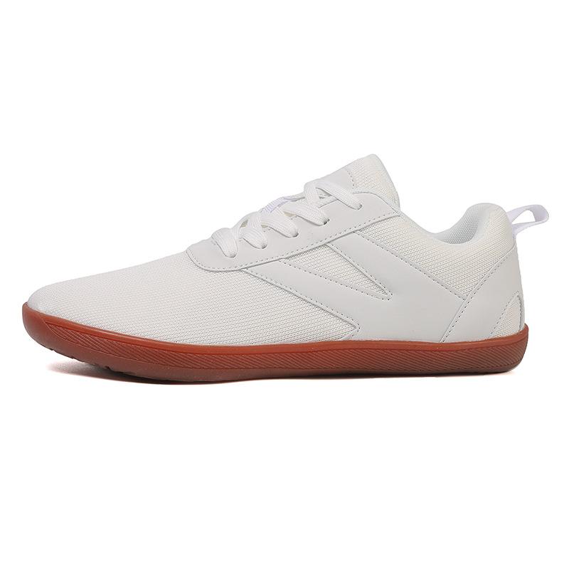 2023 new men's wide last shoes comfortable women's walking shoes wide head shoes breathable soft sole couple fly knitting sports driving shoes