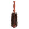 3pcs Round Hair Brush High Temperature Resistant Round Curling Styling Hair Brush Wooden Handle for Home Salon
