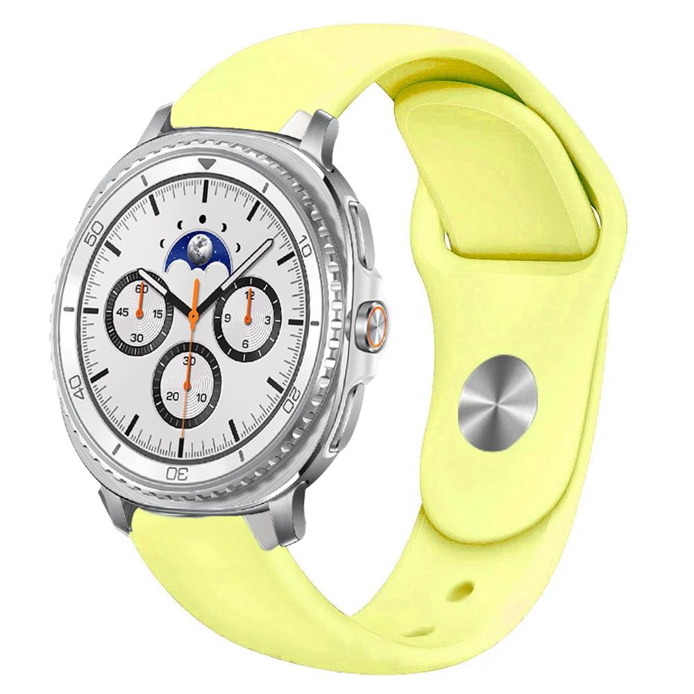 Watch Band For Samsung Galaxy Watch 6 Strap Replacement Silicone Bracelet Correas For Samsung Galaxy Watch 8 Classic 46mm