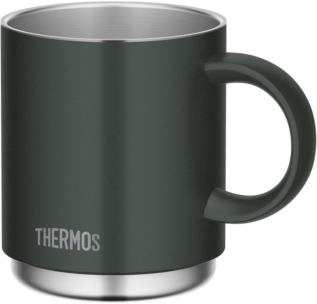 Thermos Vacuum Insulated Mug, 350ml, Forest Green, JDS-351 FG, Dishwasher Safe