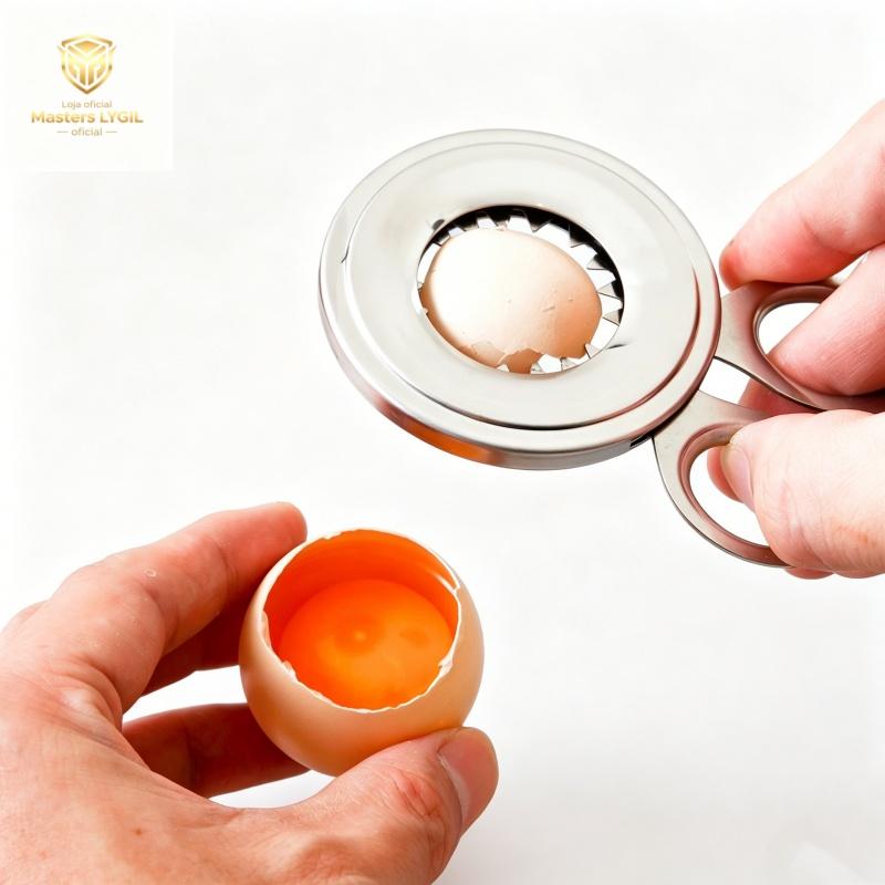 Durable Convenient Hard-boiled Egg Shell Topper Snipper Cutter Stainless Steel Opener Essential Cooking Utensil Home Egg Cookie