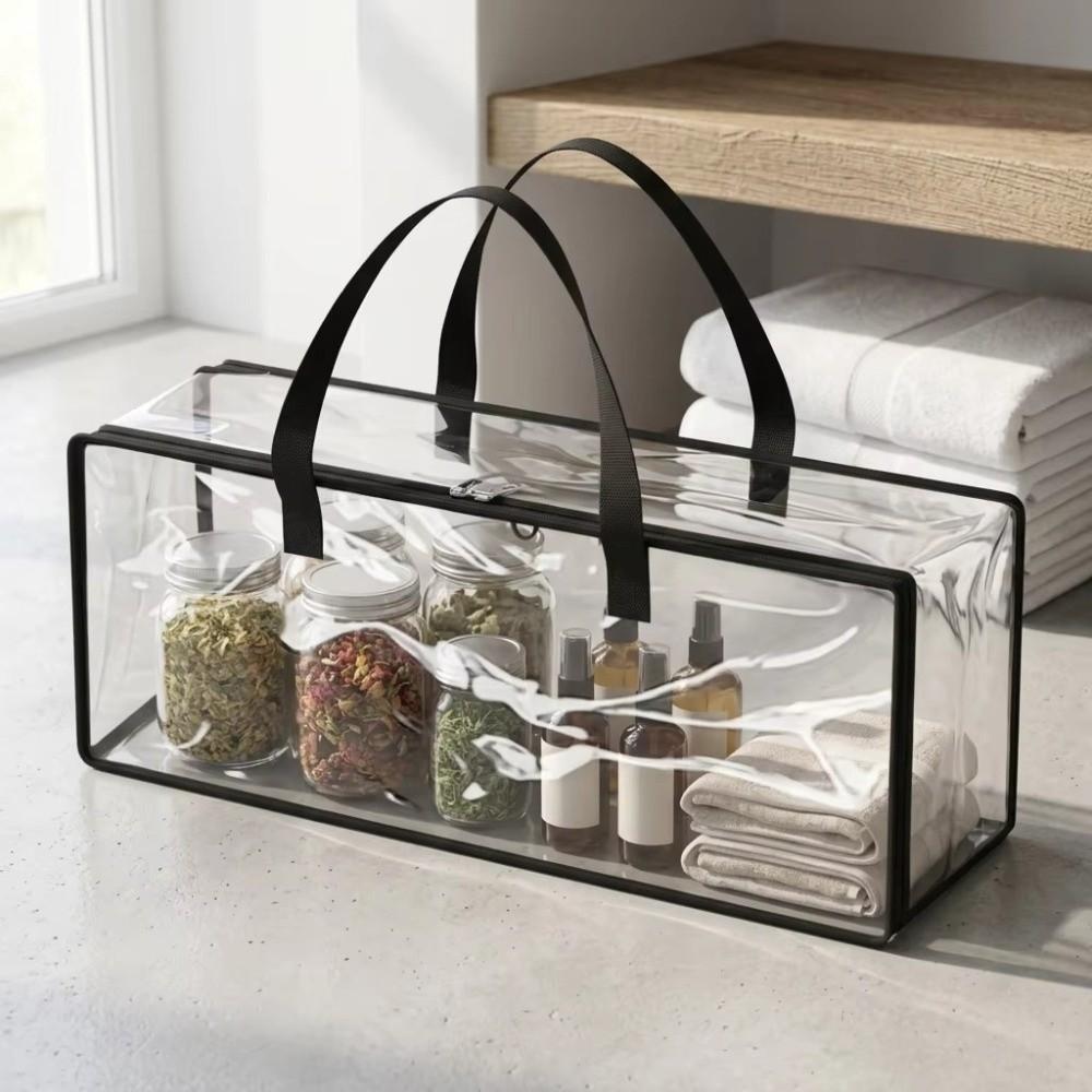 Matériau Imperméable Sac Organisateur Transparent Sac de Rangement Imperméable en PVC Transparent Pour Rangement de Vêtements