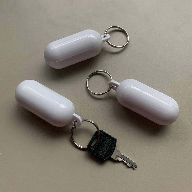 1pc Plastic Boat Kayak Floating Keyring Replacement Marine Sailing Boat Float Keychain Boat Accessory Floating Keychain