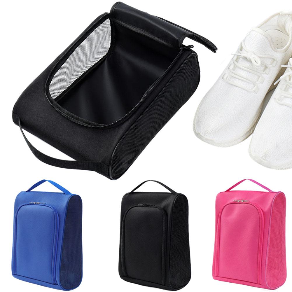 2026 New Black Oxford Cloth Travel Shoe Storage Bag Travel Portable Business Shoe Slipper Bag Football Bag And Basketball X2S3