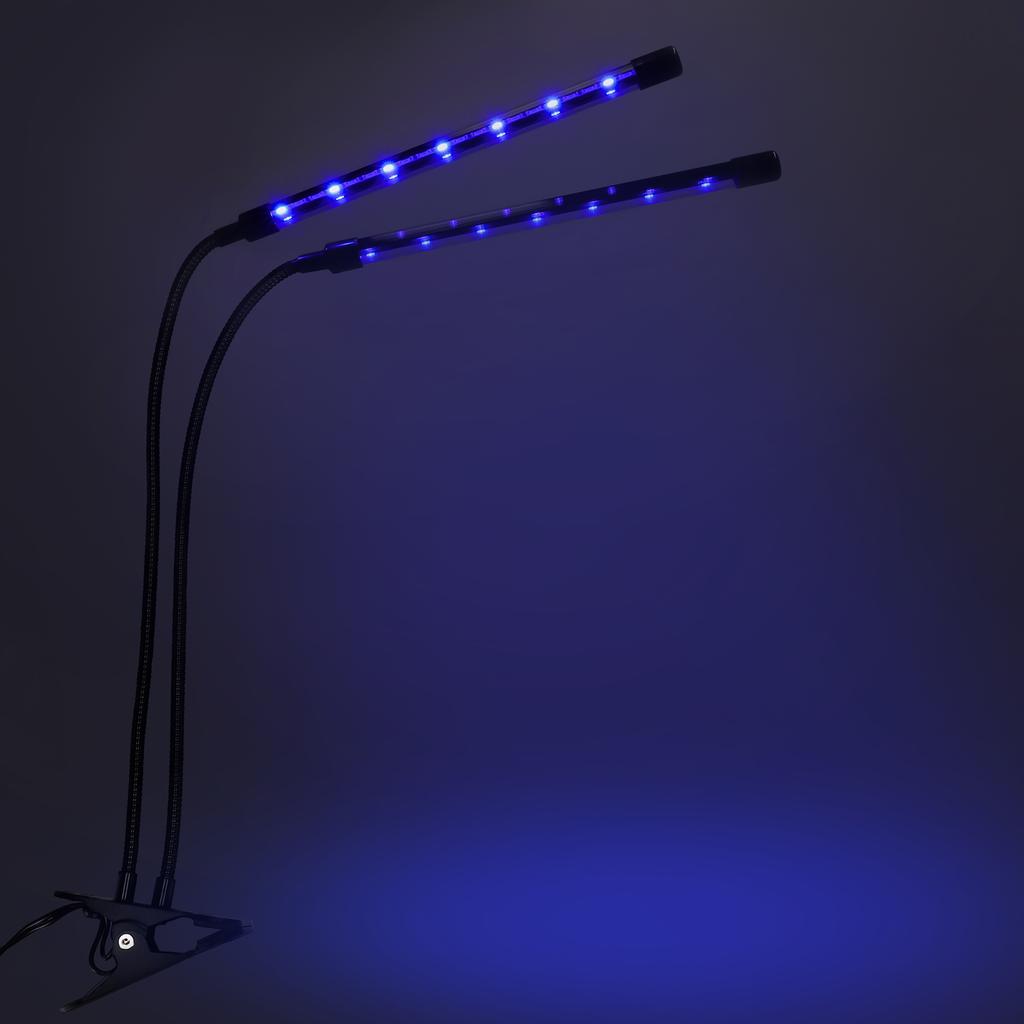 Led Plant Growth Lamp 40 Diodes Timer 15 W For Home Plant Cultivation Without Mains Adapter
